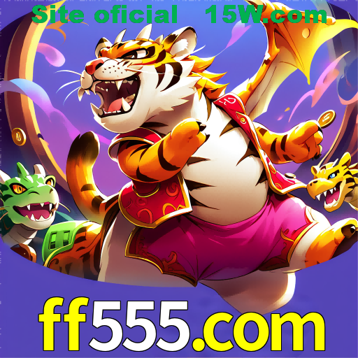 Imagem promocional da ff555.com mostrando a plataforma e suas vantagens